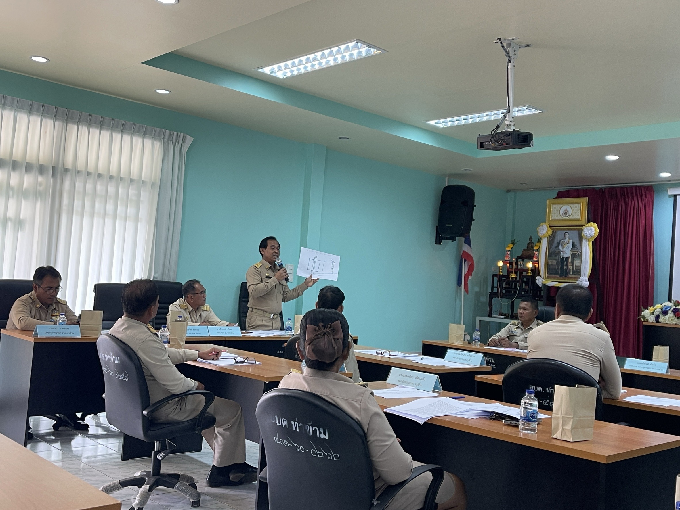 วันที่  26  มีนาคม   2567 
องค์การบริหารส่วนตำบลท่าข้าม ประชุมสภาองค์การบริหารส่วนตำบลท่าข้าม สมัยสามัญ สมัยที่ 2  ครั้งที่ 1 ประจำปี 2567 ณ ห้องประชุมสภาองค์การบริหารส่วนตำบลท่าข้าม ตำบลท่าข้าม อำเภอพุนพิน จังหวัดสุราษฎร์ธานี
