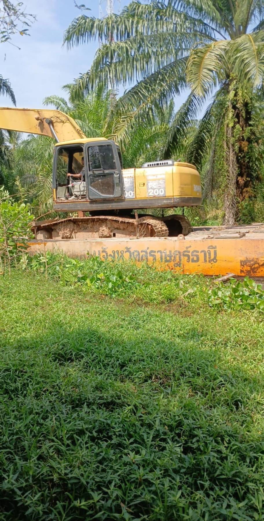 วันที่  11 กุมภาพันธ์   2568
องค์การบริหารส่วนตำบลท่าข้าม ร่วมกับองค์การบริหารส่วนจังหวัดสุราษฎร์ธานี สนับสนุนรถแม็คโครบูมยาวพร้อมทุ่น ในการแก้ปัญหาพื้นที่บริเวณบางท่าข้าม สำหรับการแก้ปัญหาภัยแล้งแหล่งน้ำตื้นเขิน และเพื่อเป็นแหล่งรองรับน้ำจากแม่น้ำเพื่อป้องกันน้ำท่วม ในพื้นที่ หมู่ที่ 6  ตำบลท่าข้าม อำเภอพุนพิน จังหวัดสุราษฎร์ธานี