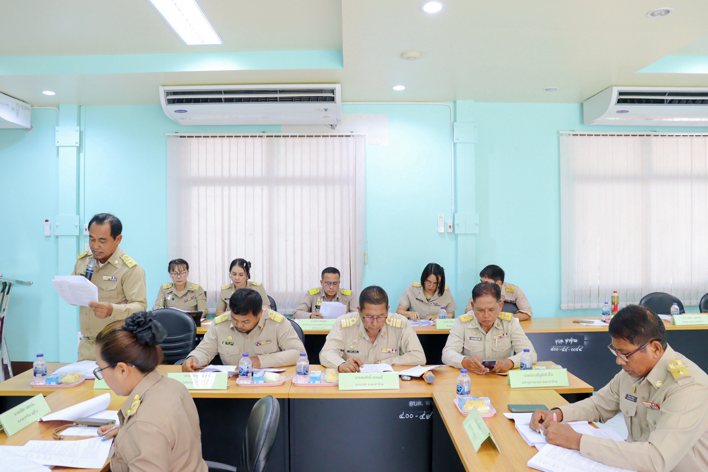 วันที่ 10 สิงหาคม 2569 เวลา 09.00 น. ณ ห้องประชุมสภาองค์การบริหารส่วนตำบลท่าข้าม ประชุมสภาองค์การบริหารส่วนตำบลท่าข้าม สมัยวิสามัญ สมัยที่ 1 ครั้งที่ 1/2569