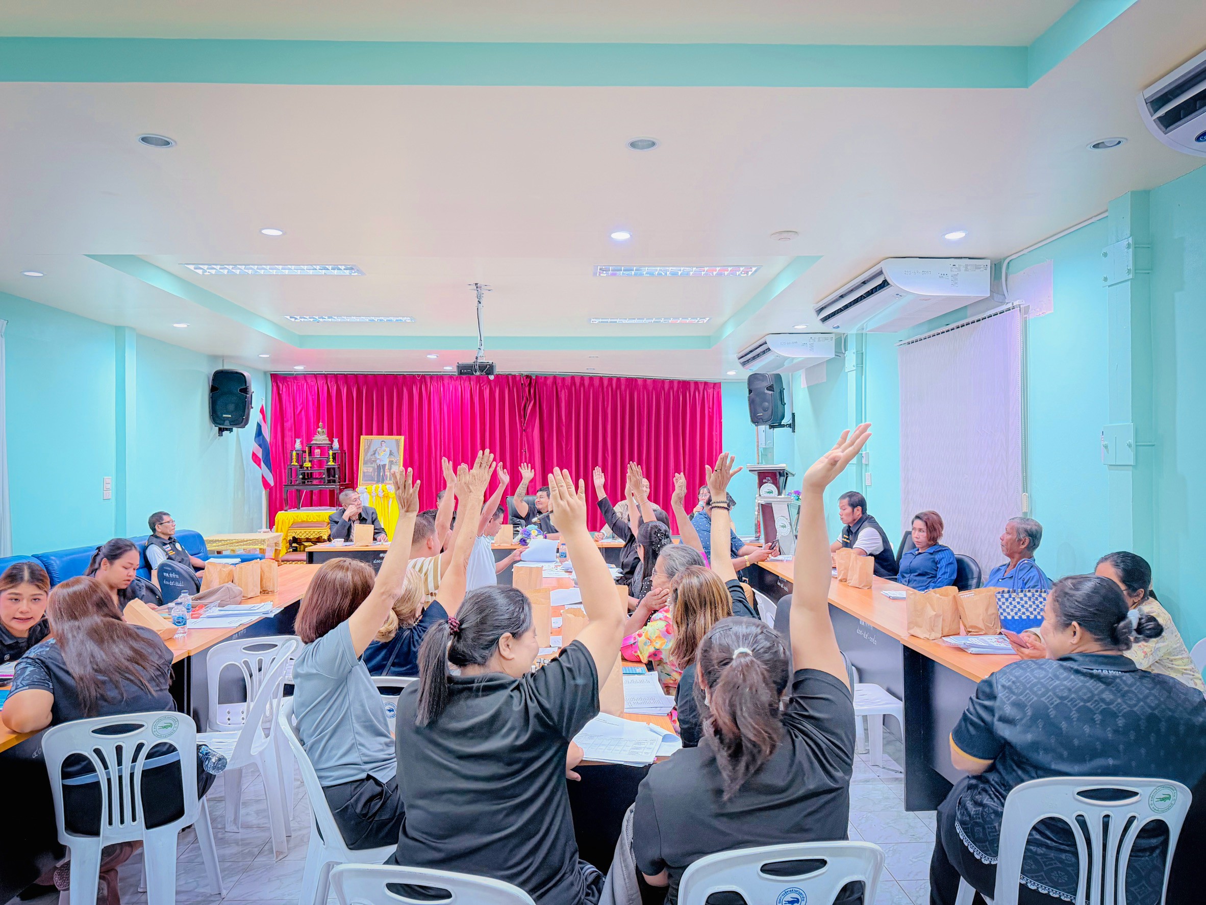 อบต.ท่าข้าม จัดประชุมคณะกรรมการสถานศึกษาศูนย์พัฒนาเด็กเล็กในสังกัด มุ่งยกระดับการพัฒนาเด็กปฐมวัย